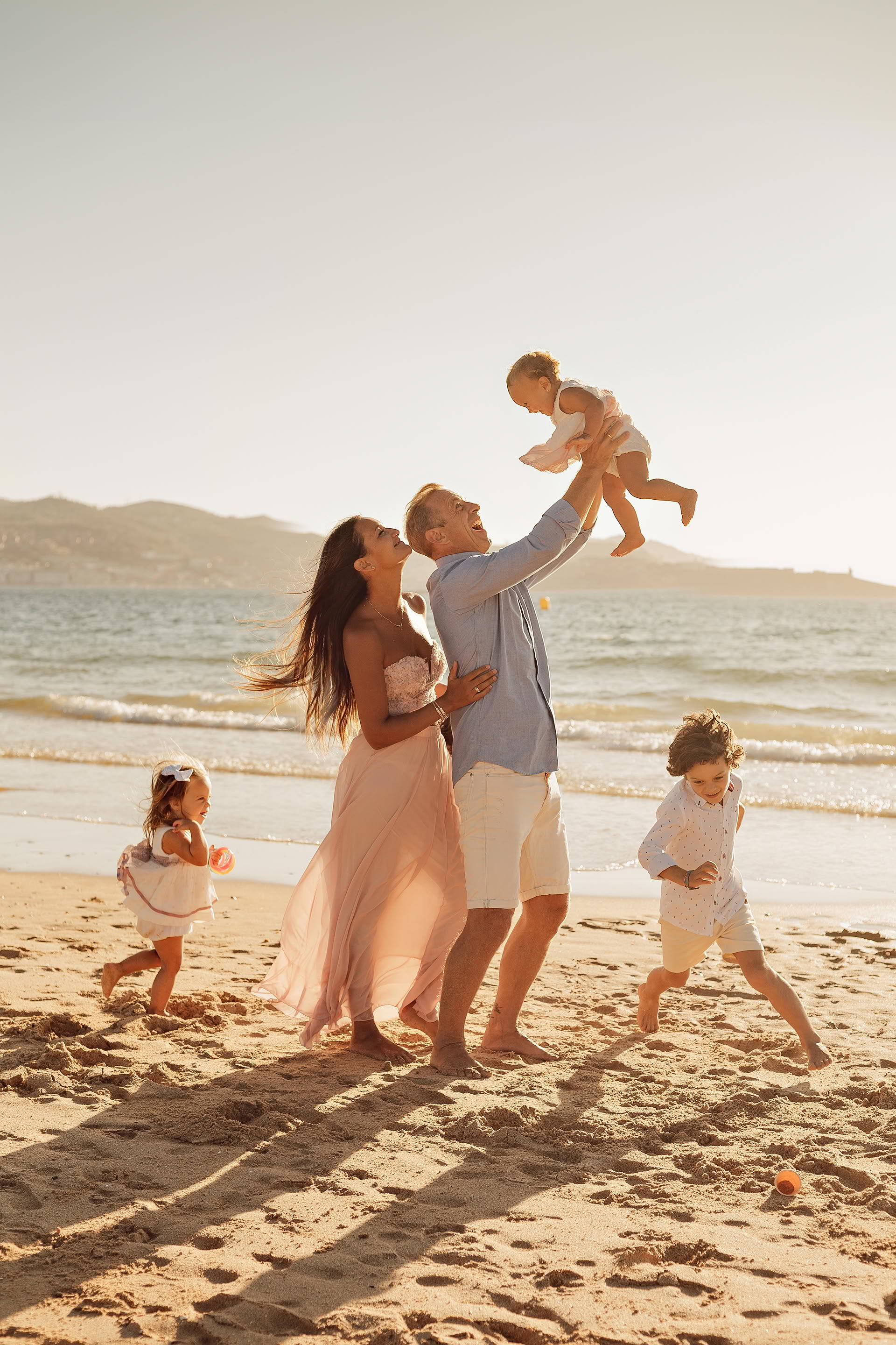 Original family photo - input for AI coloring book generator